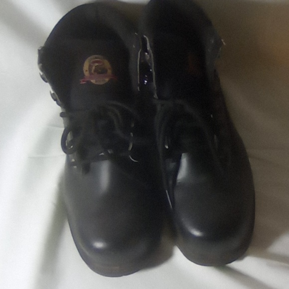 Brahma Steel Toe Boots size 8 Black - Picture 1 of 4